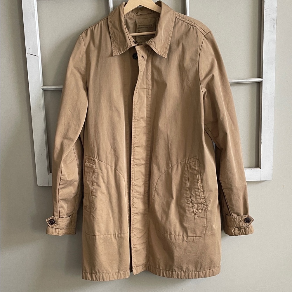Lucky Brand Tan Cotton Field Jacket